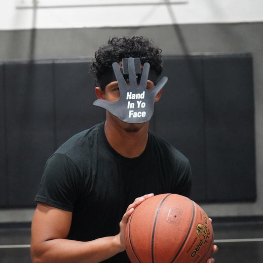 HIYF Basketball Training Tool - Hand in Your Face Shooting Device for Basketball Training